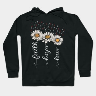 Faith Hope Love in Jesus Hoodie